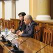 Заместитель начальника управления внутренней политики Липецкой области Ольга Голощапова и заместитель главы администрации Липецкой области Александр Никонов